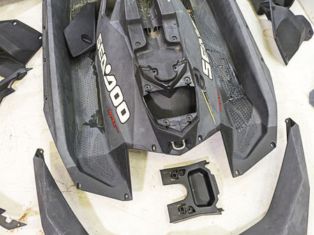 2019 Sea-Doo Spark 900 Trixx Body Plastic Black Cover Fairing Set 291004646 {{ shop.shopifyCountryName }} - Mototech271
