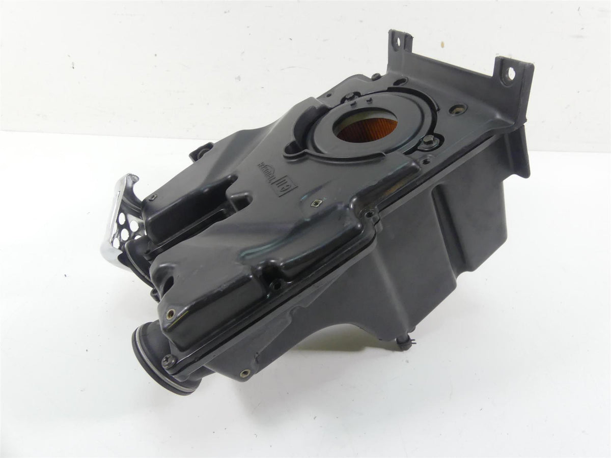 2002 Triumph Bonneville America Air Box Breather & Side Chrome Cover T2208760 {{ shop.shopifyCountryName }} - Mototech271