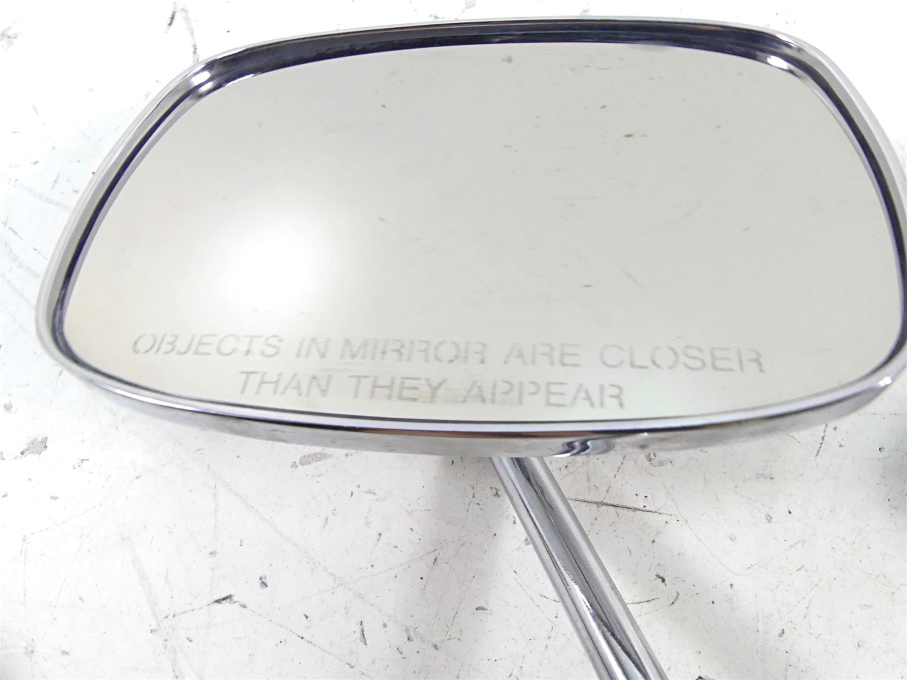 2002 Harley Touring FLHTC Electra Glide Rear Chrome View Mirror Set 91892-88A {{ shop.shopifyCountryName }} - Mototech271