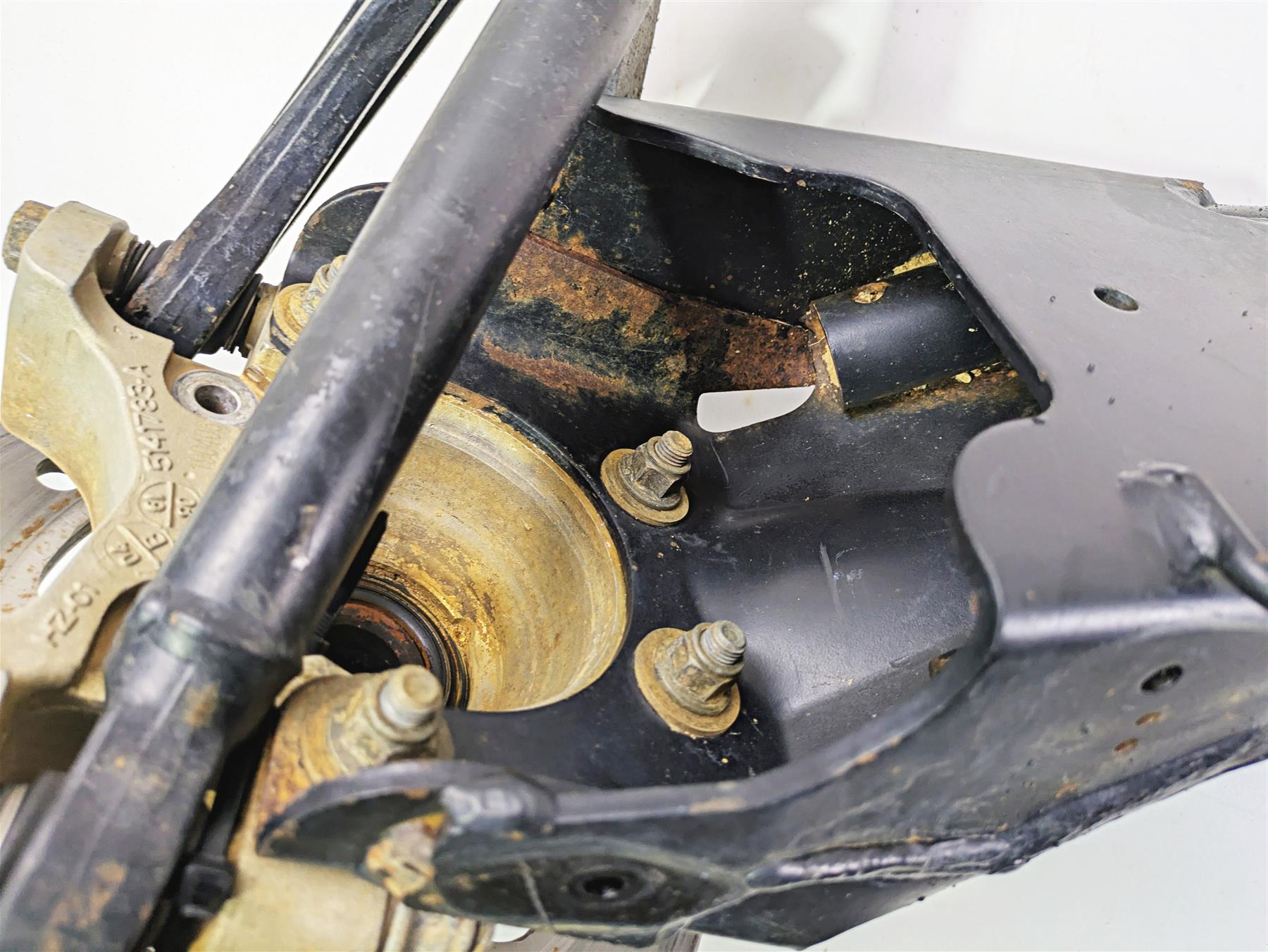 2019 Polaris RZR XP Turbo S Rear Right Trailing Arm Knee Set 1024416 5141782 {{ shop.shopifyCountryName }} - Mototech271