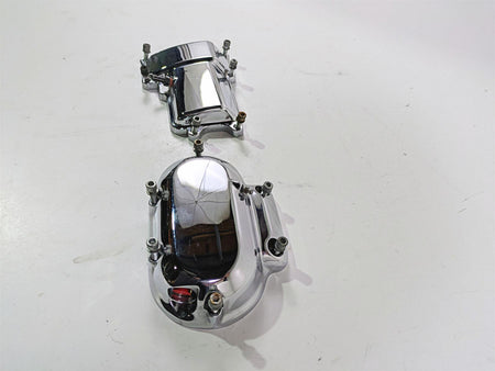 2007 Harley Touring FLHRSE CVO Road King Transmission Chrome Cover Set 34469-06B {{ shop.shopifyCountryName }} - Mototech271