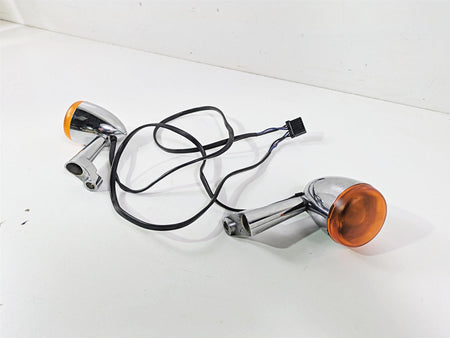 2007 Harley Sportster XL1200 C Front Turn Signal Blinker Set 68972-00 {{ shop.shopifyCountryName }} - Mototech271