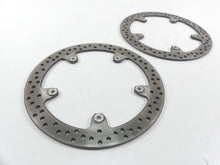 Load image into Gallery viewer, 2018 BMW S1000XR K49 Front Brembo Brake Rotor Disc Set 34118526575
