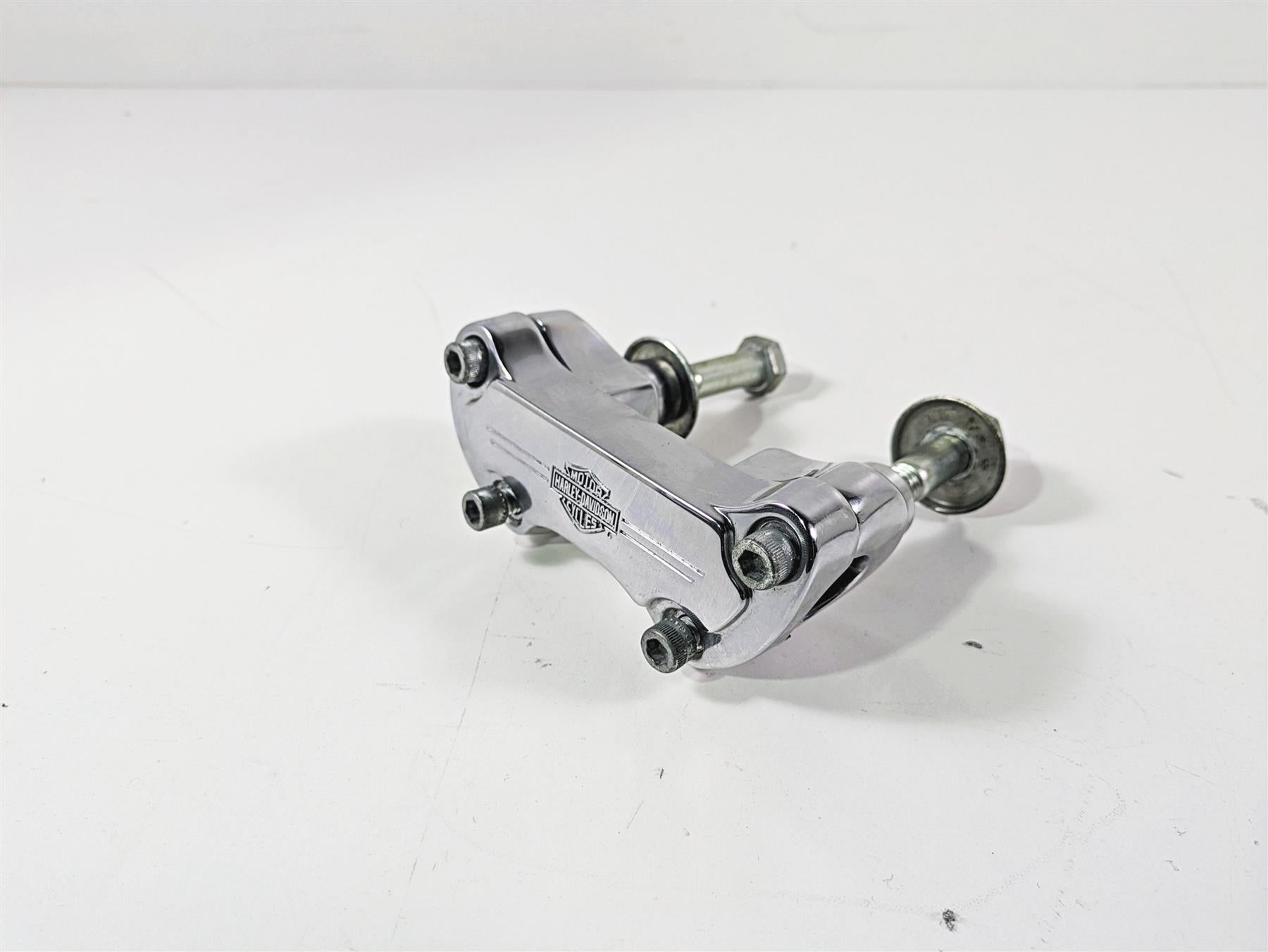 2003 Harley FLSTC Softail Heritage 100th Handlebar Holder Riser Set 56567-86B {{ shop.shopifyCountryName }} - Mototech271