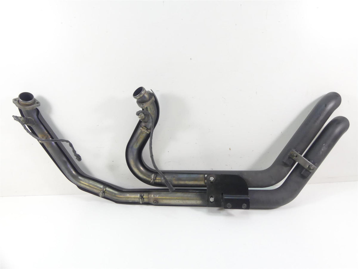 2008 Harley Softail FLSTSB Cross Bones Samson Sidewinders Exhaust Pipe S2-966B {{ shop.shopifyCountryName }} - Mototech271