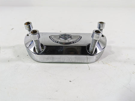 2003 Harley Dyna FXDL Low Rider 100TH Upper Handlebar Riser Clamp 56000-03 {{ shop.shopifyCountryName }} - Mototech271