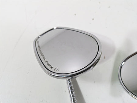 2012 Harley FLD Dyna Switchback Chrome Rear View Mirror Set 91840-03B 91845-03B {{ shop.shopifyCountryName }} - Mototech271