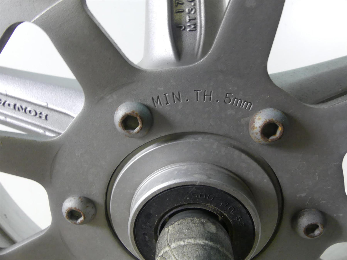 2016 Honda VT1300 CRG Stateline Straight 17x3 Front Wheel Rim 44650-MFY-A00 {{ shop.shopifyCountryName }} - Mototech271