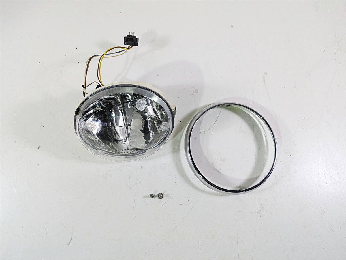2012 BMW R1200R K27 Headlight Head Light Lamp Lens + Trim Ring -Read 63128530117 {{ shop.shopifyCountryName }} - Mototech271