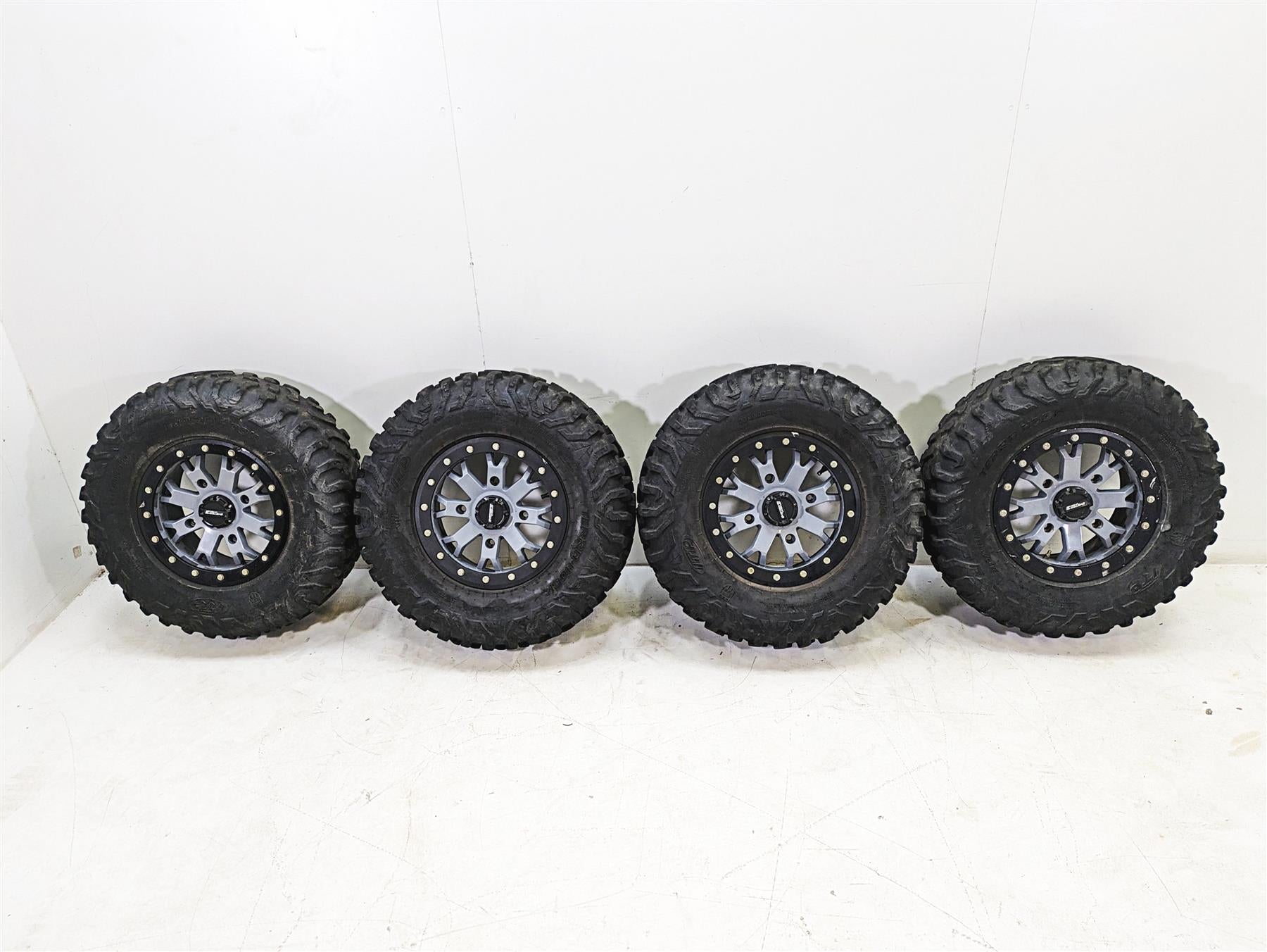 2019 Yamaha YXZ1000 R EPS SS SE System 3 Beadlock 14x6.5 Wheel Rim Tire Set | Mototech271