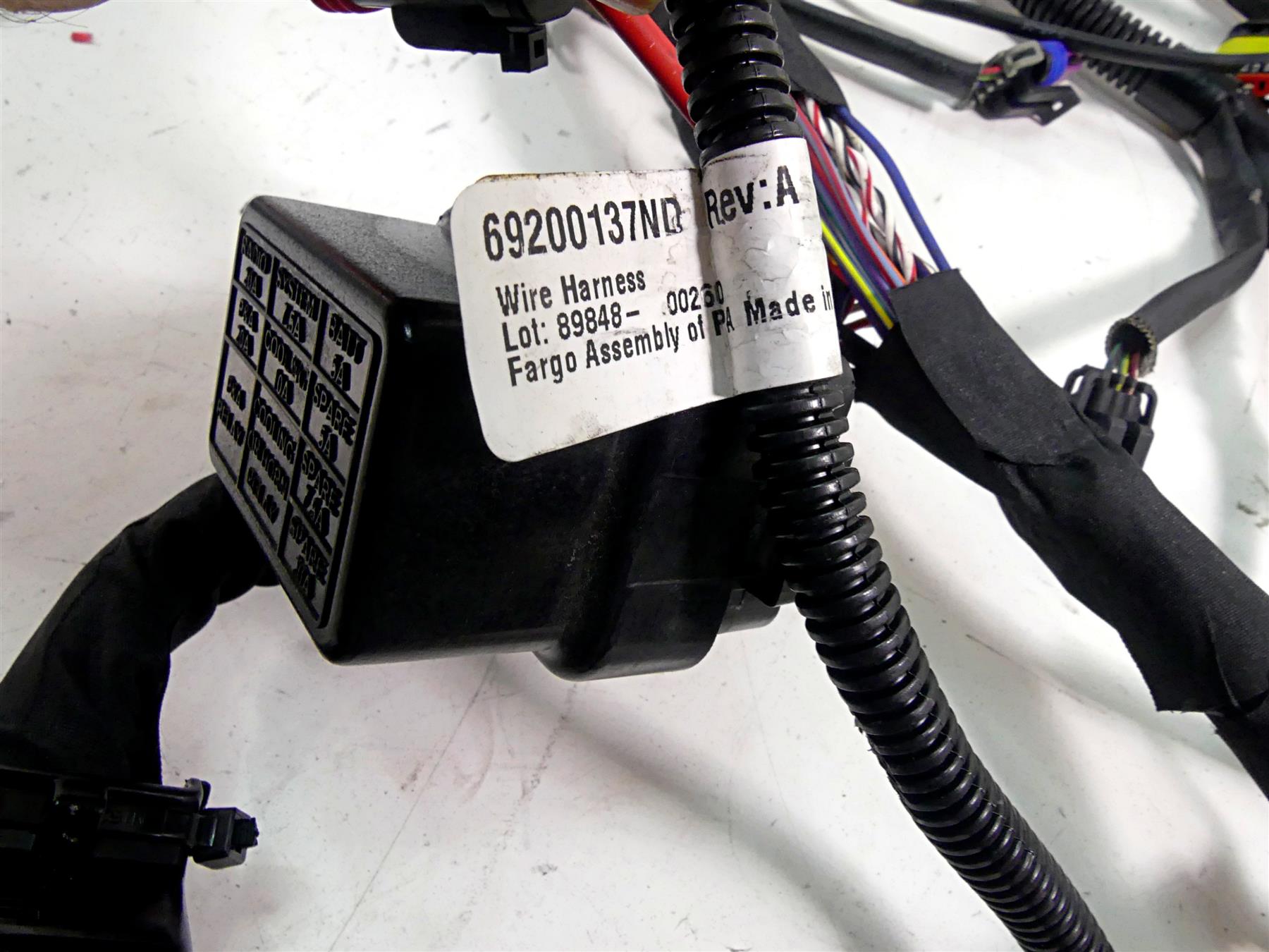 2015 Harley Touring FLHXS Street Glide Wiring Harness Loom - No Cuts 69200116 {{ shop.shopifyCountryName }} - Mototech271