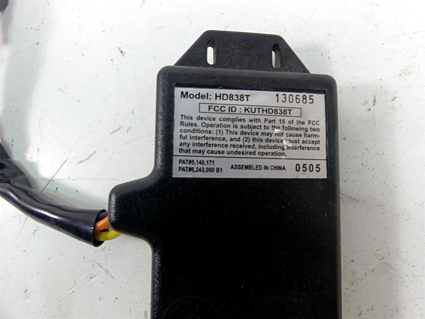 2006 Harley Touring FLHTCU SE E-Glide Garage Door Opener Transmitter 91559-01 {{ shop.shopifyCountryName }} - Mototech271