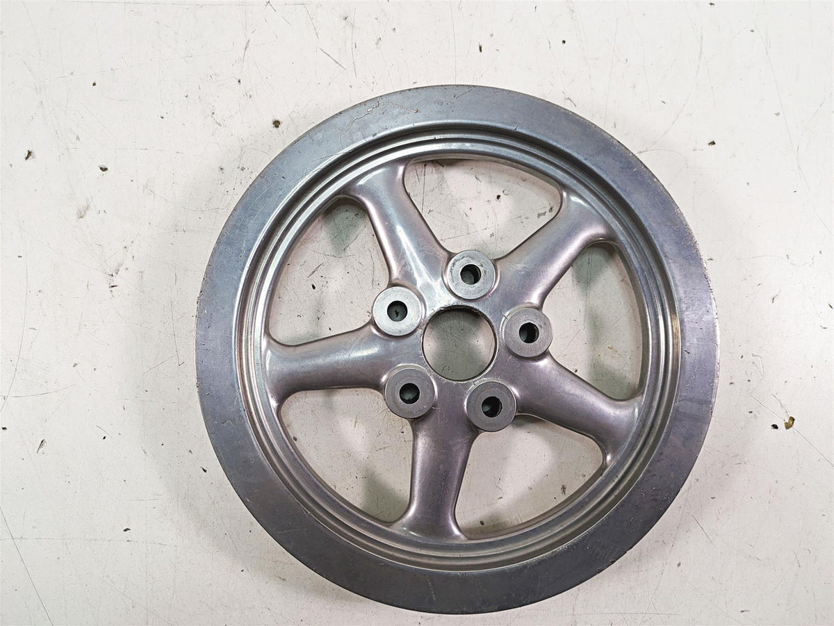 2009 Harley FXCWC Softail Rocker C Rear Drive Belt Pulley 66T 1" 40585-08 {{ shop.shopifyCountryName }} - Mototech271