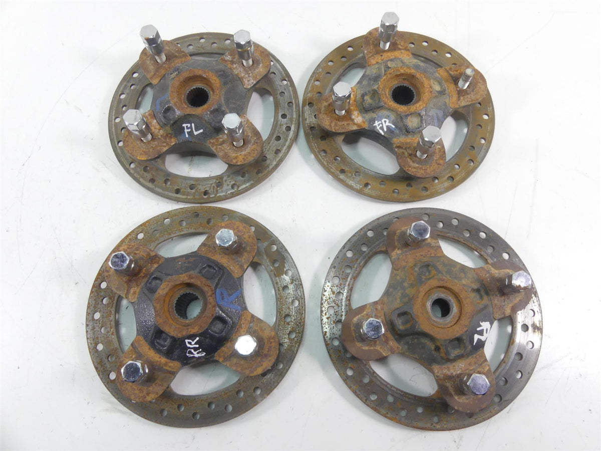 2021 Polaris RZR XP 1000 EPS Front Rear Break Rotor Spindle Set 5141353-067 {{ shop.shopifyCountryName }} - Mototech271