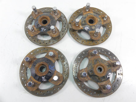 2021 Polaris RZR XP 1000 EPS Front Rear Break Rotor Spindle Set 5141353-067 {{ shop.shopifyCountryName }} - Mototech271