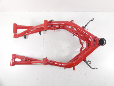 2015 Ducati Diavel Carbon Red Straight Main Frame Chassis Cln Ez Rgstr 470P2012A {{ shop.shopifyCountryName }} - Mototech271