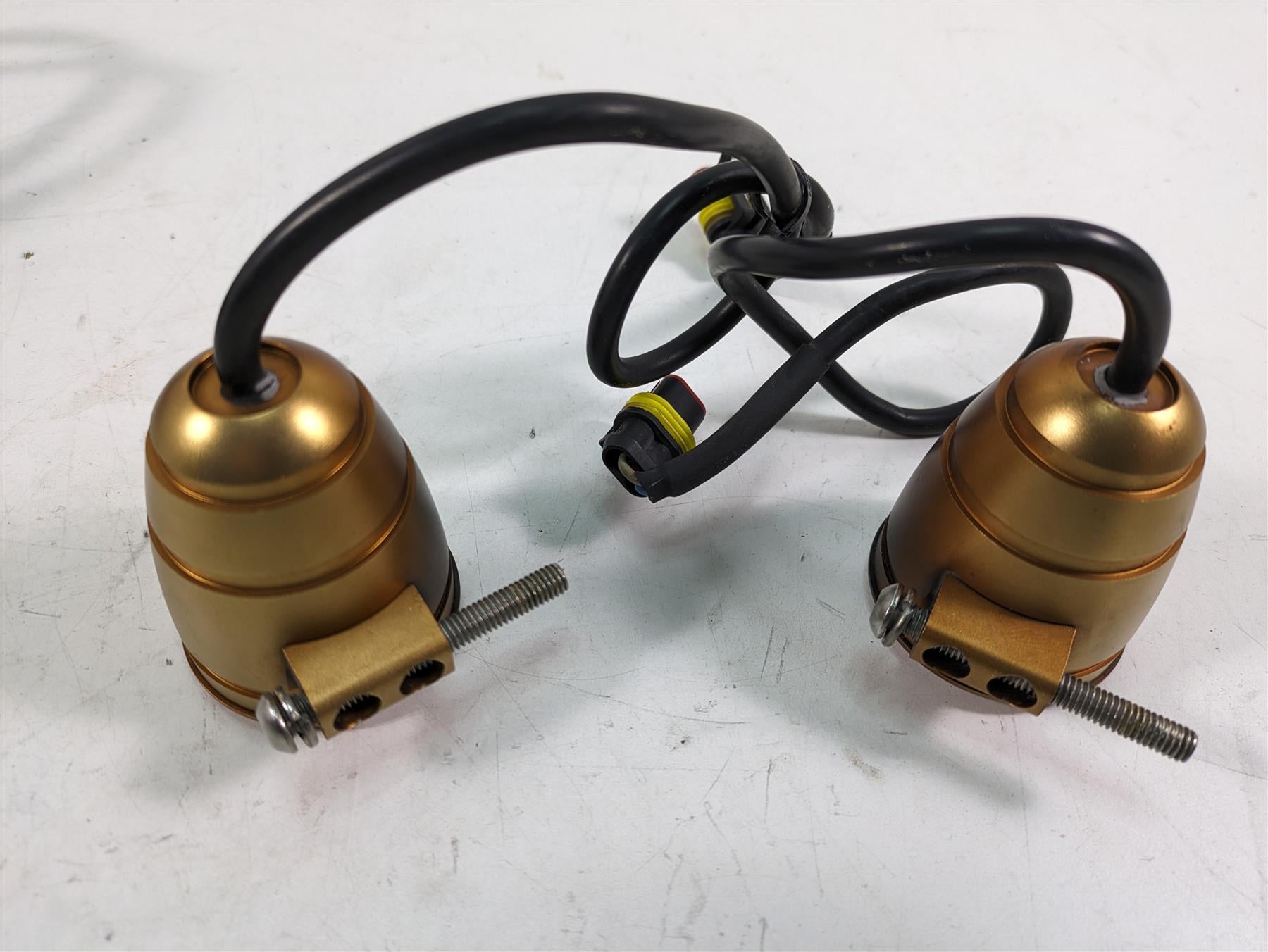 2012 Triumph Tiger 800XC ABS Mondomotos Mm10 Bullet Auxiliary Fog Spot Lights {{ shop.shopifyCountryName }} - Mototech271