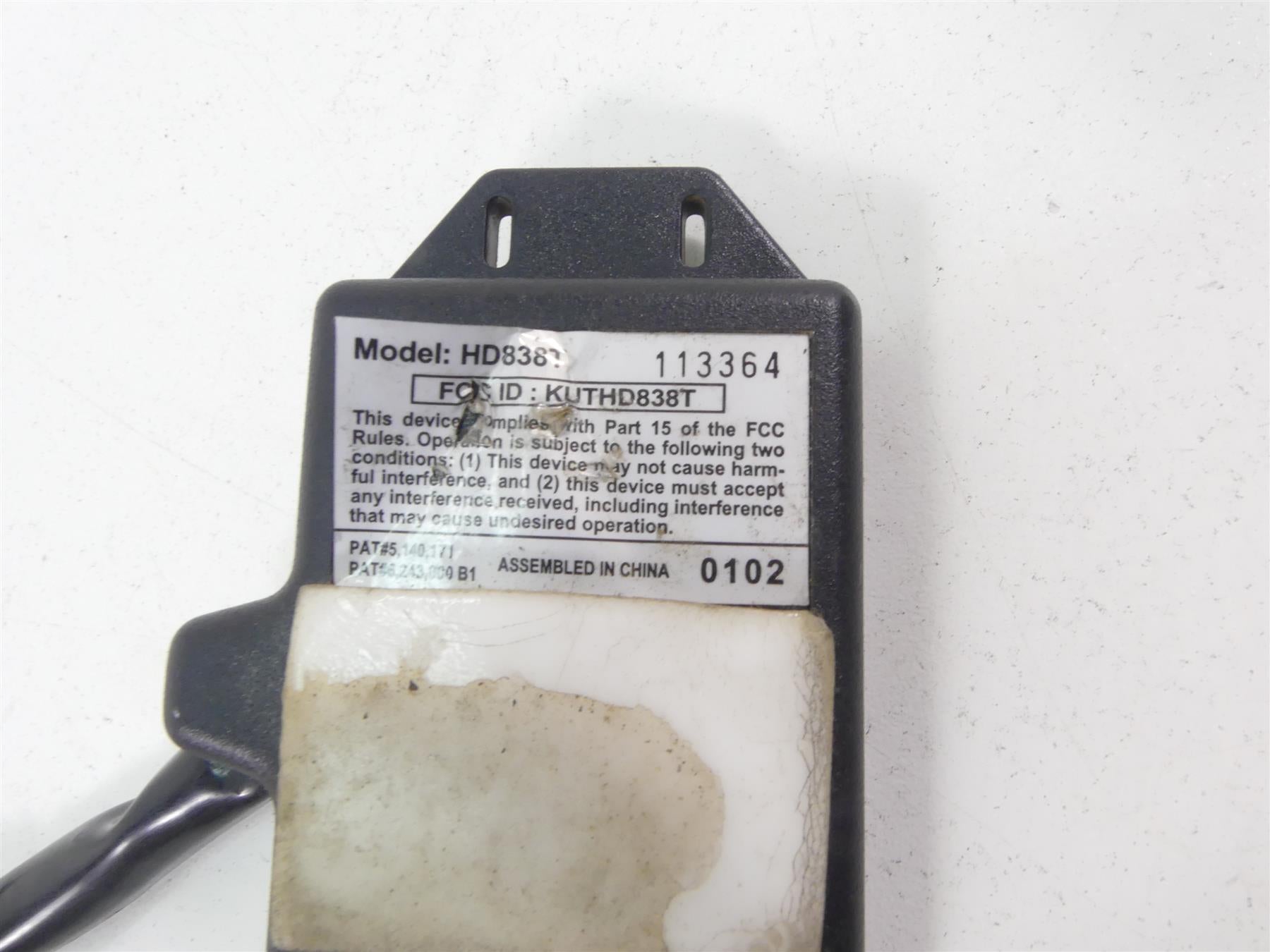 2004 Harley FLHTC SE CVO Electra Glide Garage Door Transmitter Module 91559-01 {{ shop.shopifyCountryName }} - Mototech271