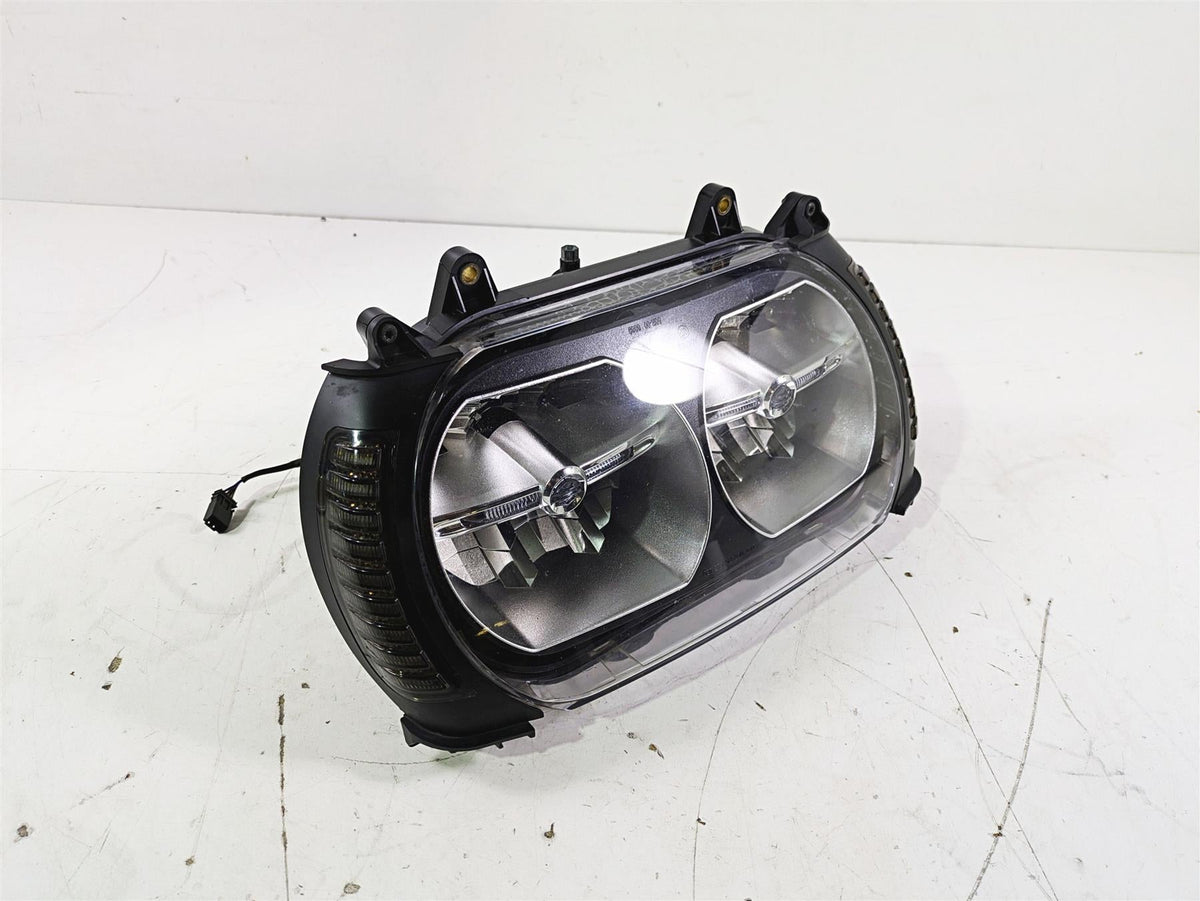 2016 Harley Touring FLTRX Road Glide Headlight Head Light Lamp 67700199 {{ shop.shopifyCountryName }} - Mototech271