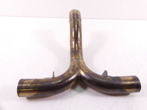 2020 Vanderhall Venice BlackJack Exhaust Y Pipe & Flex Pipe Header Manifold Set