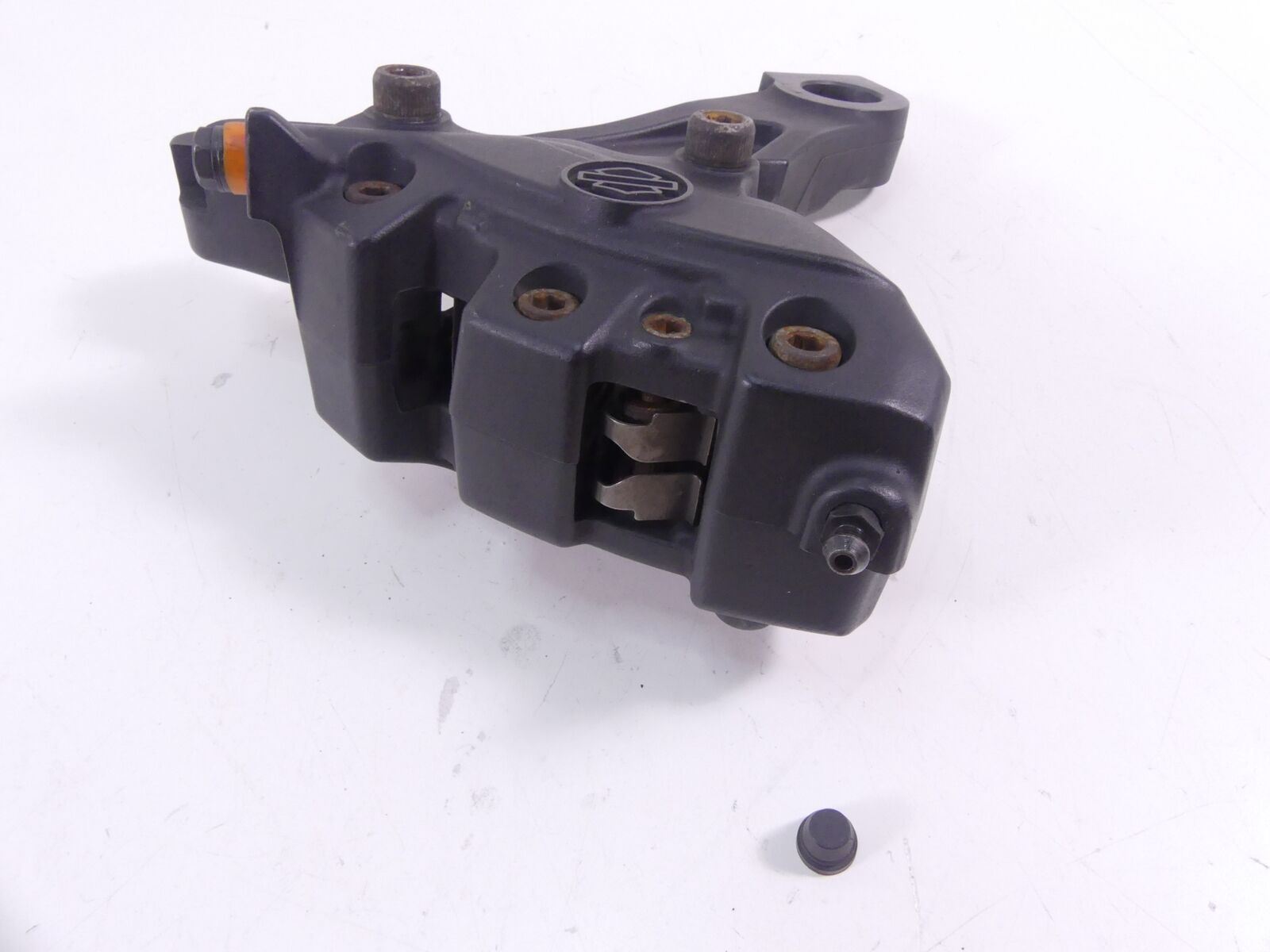 2009 Harley Touring FLHRC Road King Rear Brake Caliper & Bracket 44080-08C {{ shop.shopifyCountryName }} - Mototech271