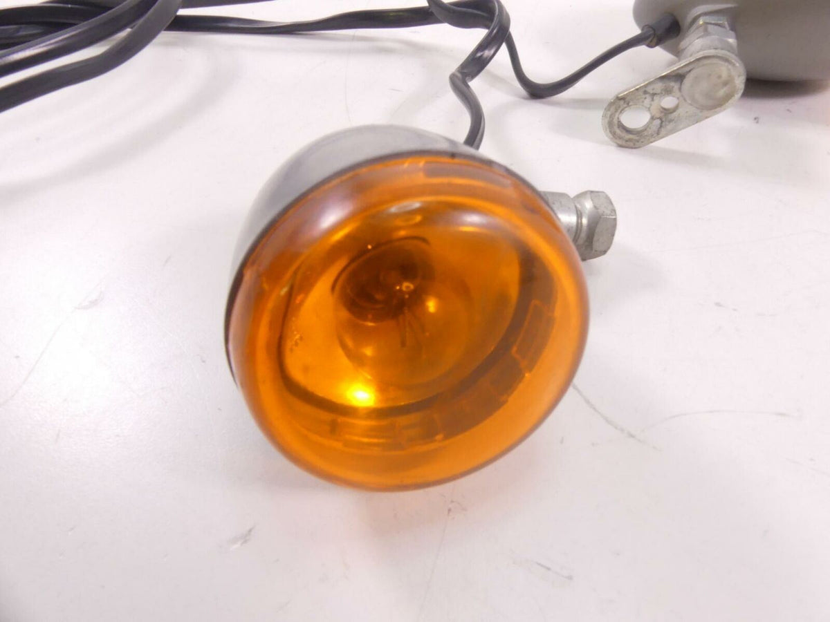 2009 Harley FXCW Softail Rocker Front Blinker Turn Signal Set - Read 69965-08 {{ shop.shopifyCountryName }} - Mototech271