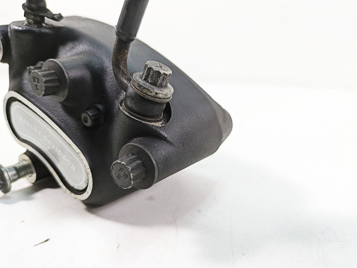 2005 Harley Dyna FXDL Low Rider Front Brake Caliper + Line 44046-00D {{ shop.shopifyCountryName }} - Mototech271