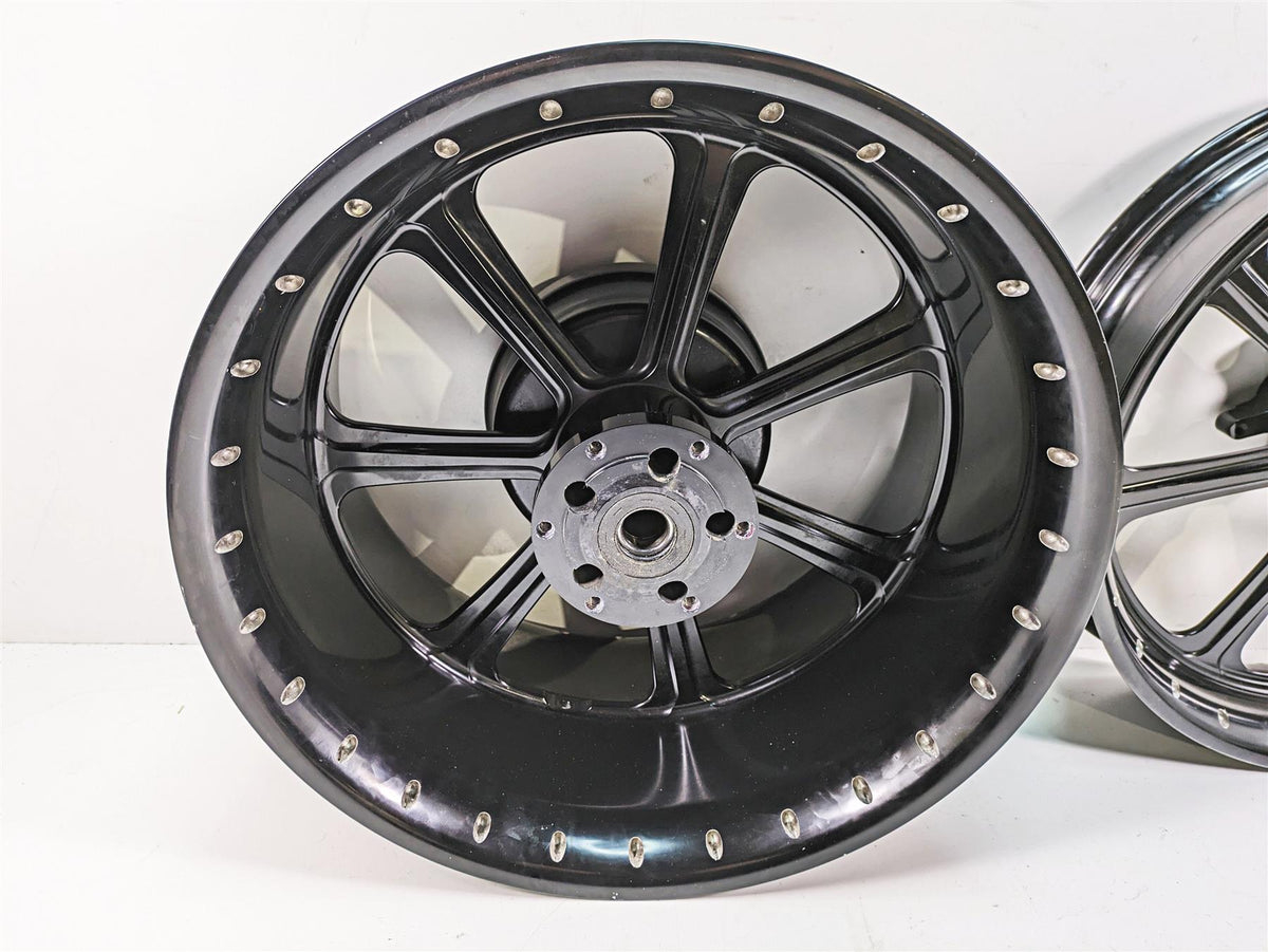 Suzuki M109R VZR1800 Custom Front Rear Straight Wheel Rim Set 19x4.5 18x10 {{ shop.shopifyCountryName }} - Mototech271