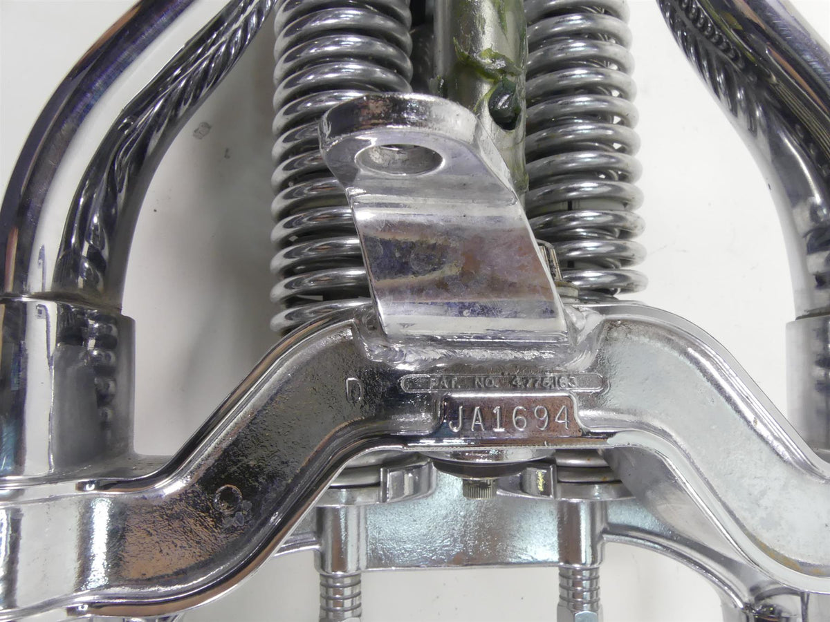 1993 Harley FXSTS Softail Springer Straight Front End Chrome Fork +Axle 45569-88 {{ shop.shopifyCountryName }} - Mototech271