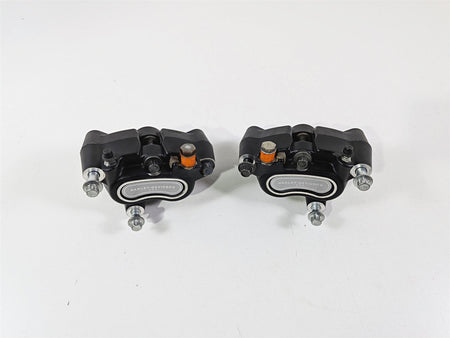 2011 Harley FXDF Dyna Fat Bob Dual Front Brake Caliper Set 44046-08 {{ shop.shopifyCountryName }} - Mototech271