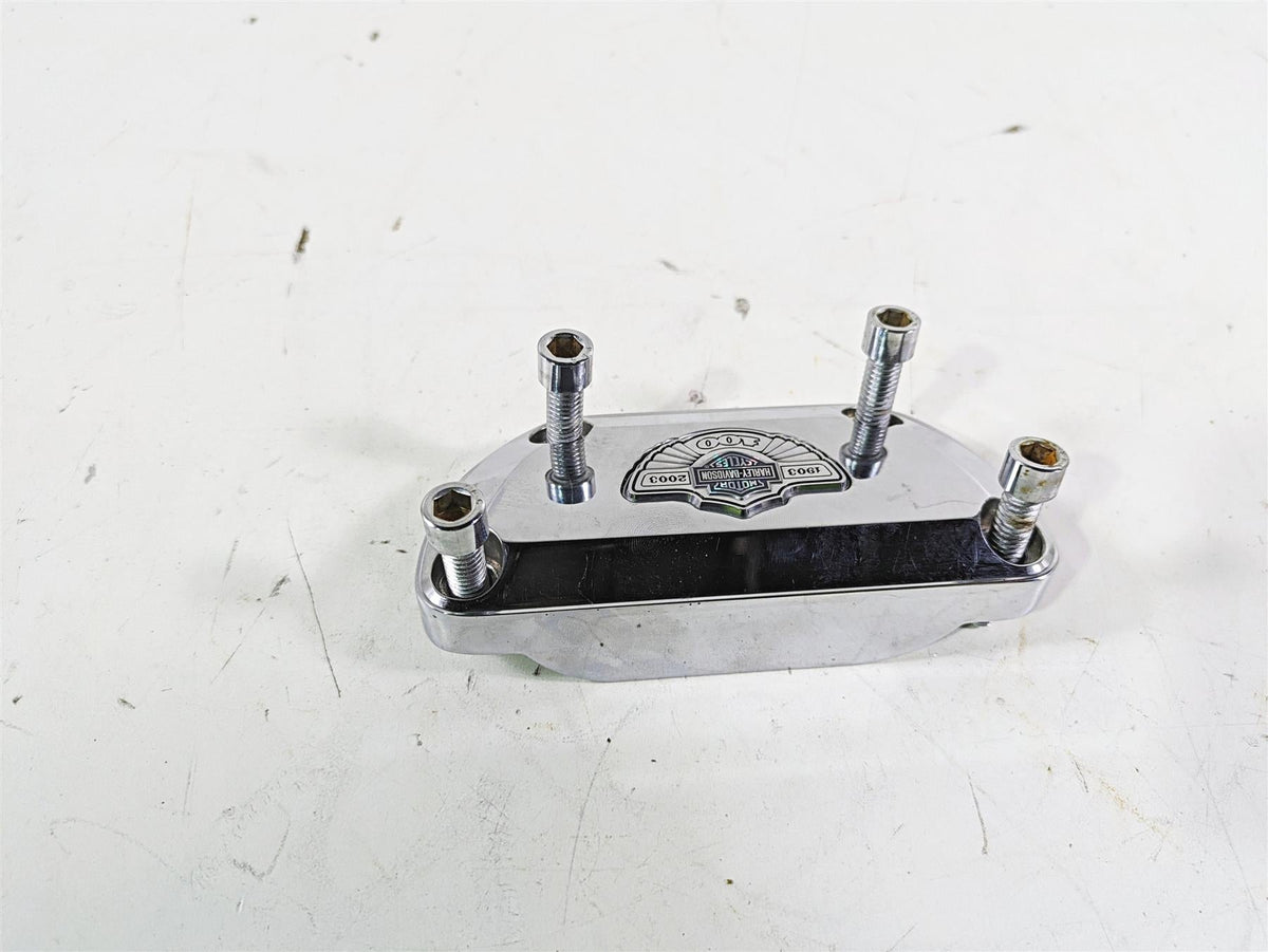 2003 Harley Dyna FXDL Low Rider 100TH Upper Handlebar Riser Clamp 56000-03 {{ shop.shopifyCountryName }} - Mototech271