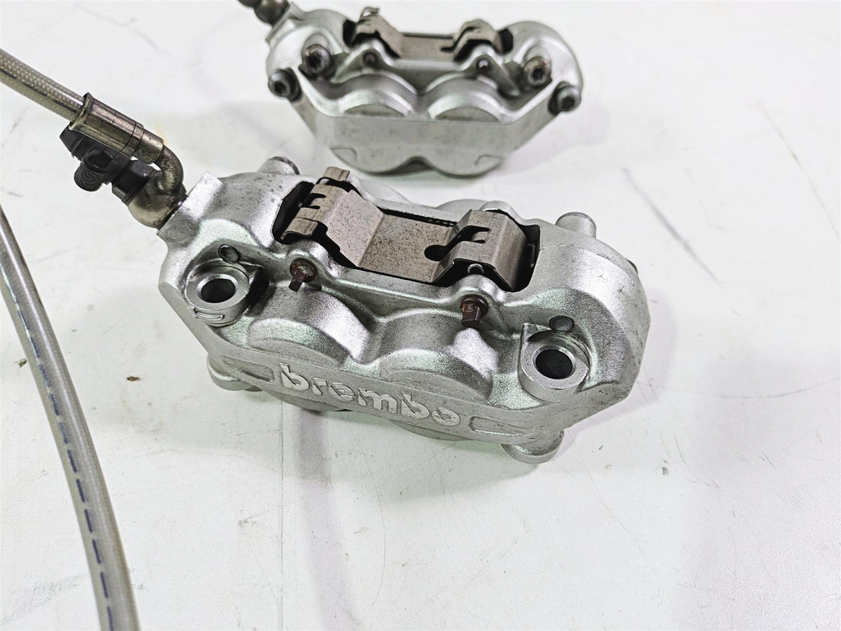 2009 Ducati Monster 1100 S Front Brembo Brake Caliper Set 61040961A 61040971A {{ shop.shopifyCountryName }} - Mototech271