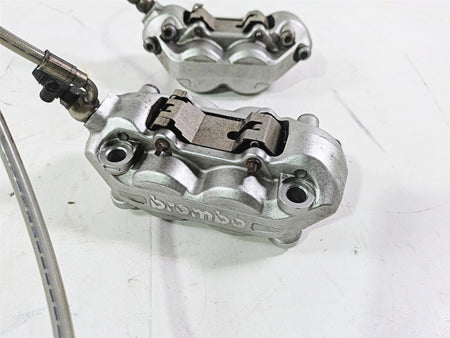 2009 Ducati Monster 1100 S Front Brembo Brake Caliper Set 61040961A 61040971A {{ shop.shopifyCountryName }} - Mototech271