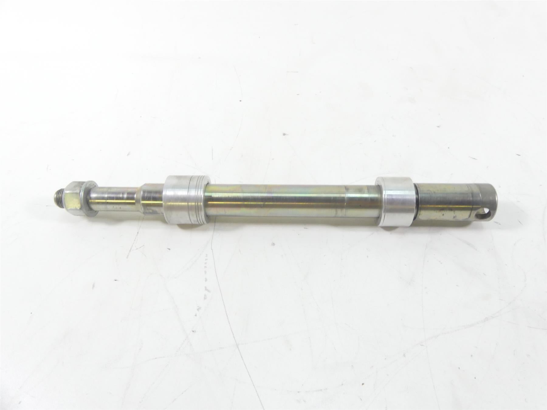 2009 Harley FXDF Dyna Fat Bob Straight 25mm Front Axle Wheel Spindle 41547-07A | Mototech271