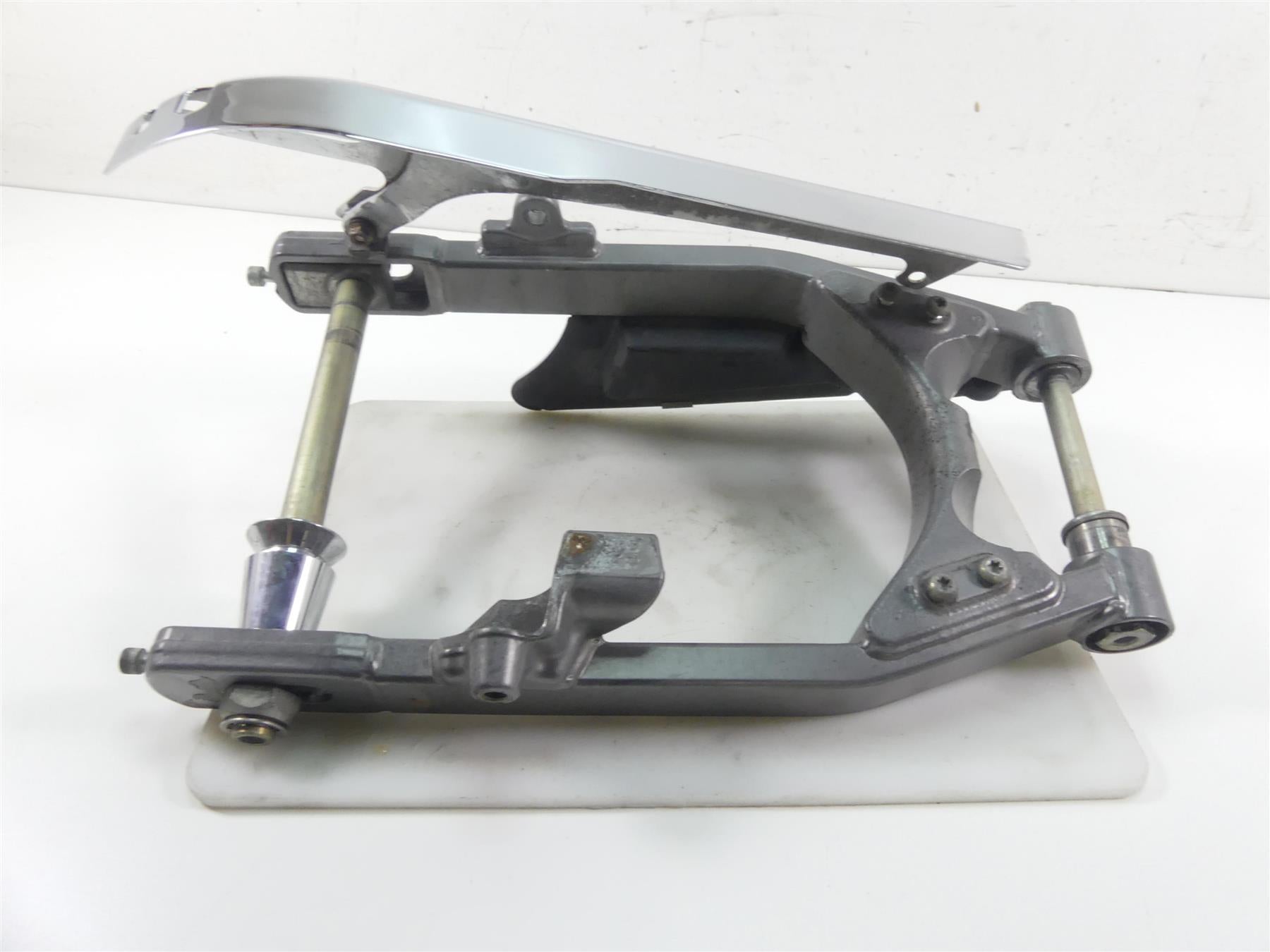 2009 Harley Dyna FXDF SE CVO Fat Bob Rear Swingarm & Axle & Belt Guards 48656-09 | Mototech271