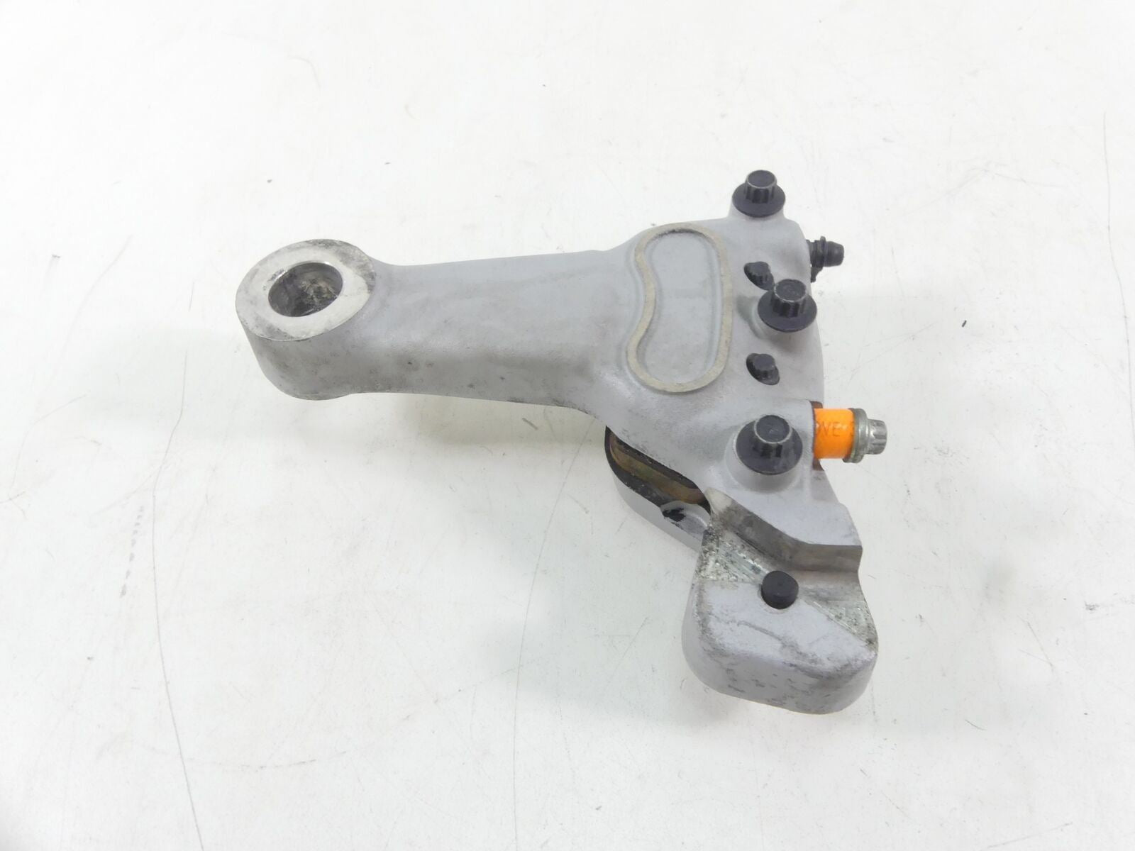 2006 Harley Touring FLHCU SE CVO Rear Brake Caliper With Bracket 44423-02C {{ shop.shopifyCountryName }} - Mototech271