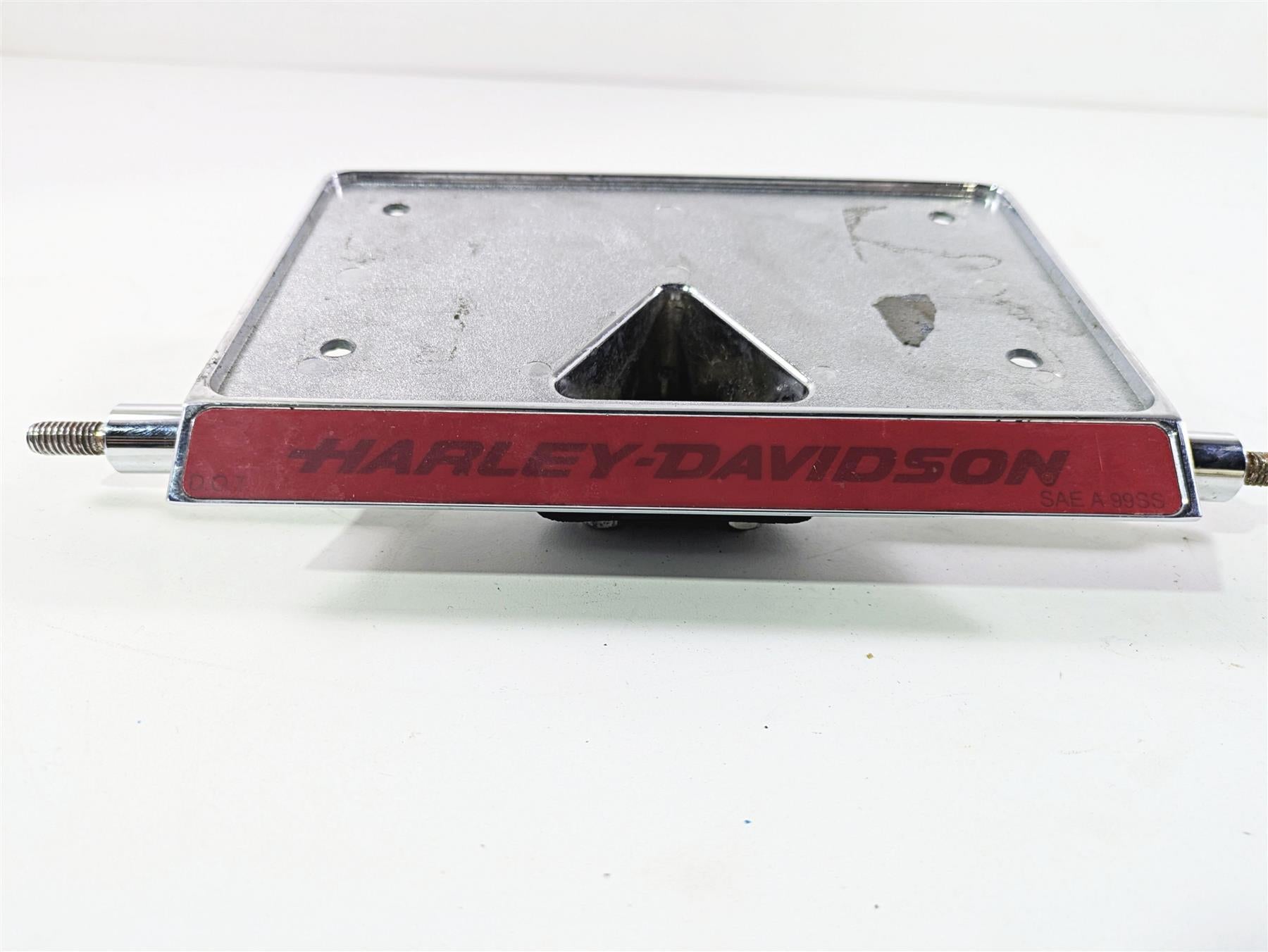 2009 Harley FXDC Dyna Super Glide Layback License Plate Mount 60215-06 {{ shop.shopifyCountryName }} - Mototech271