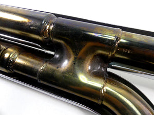 2010 Harley FXDF Dyna Fat Bob Vance Hines Big Shots Staggered Exhaust 47339 | Mototech271