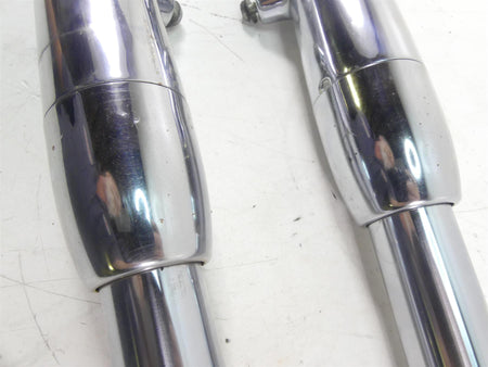 2002 Harley Softail FXSTDI Deuce Straight Front Fork Leg Set 41mm -Read 46064-00 {{ shop.shopifyCountryName }} - Mototech271