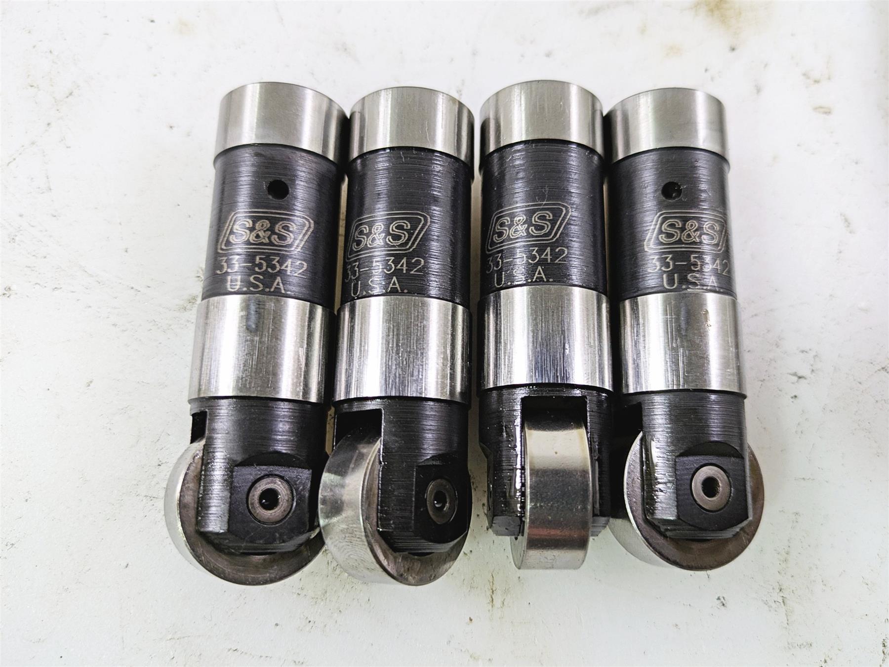 2002 Indian Spirit Deluxe S&S Hydraulic Roller Tappets Lifter Set 33-5342 {{ shop.shopifyCountryName }} - Mototech271