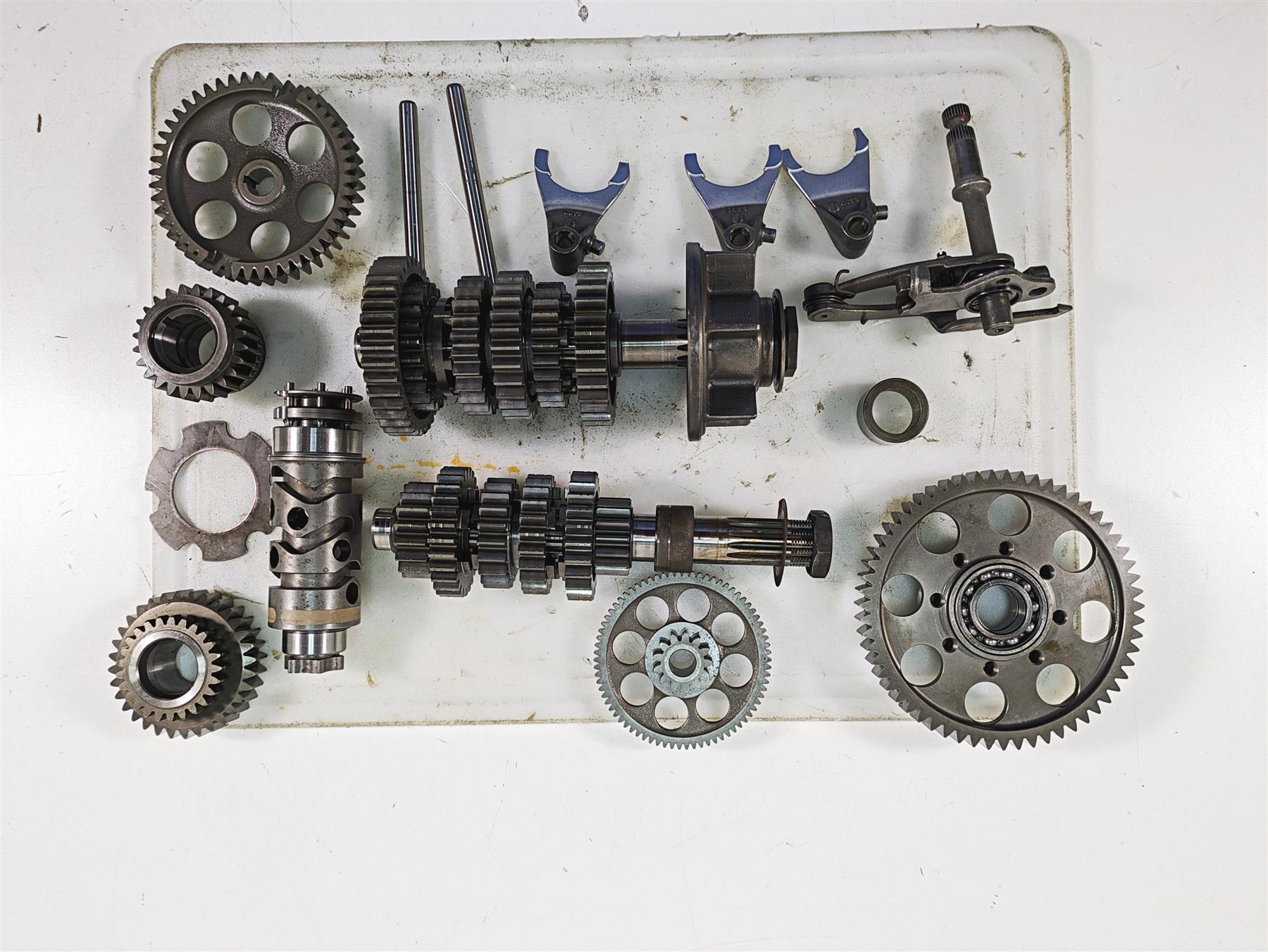 2011 Ducati Hypermotard 1100 Evo SP Transmission Gear Shift Drum Set 15021531A {{ shop.shopifyCountryName }} - Mototech271
