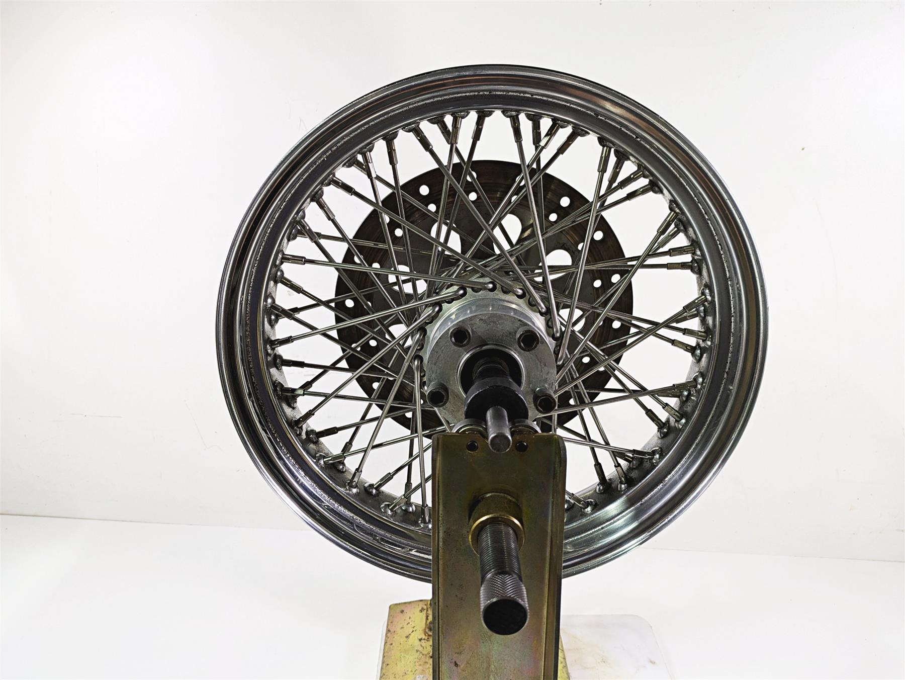 2002 Indian Spirit Deluxe Spoke Rear Wheel Rim Rotor 16x3.5 1.5mm Runout 21-970 {{ shop.shopifyCountryName }} - Mototech271