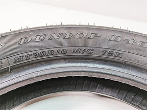 Used Front Harley Tire Dunlop D402 F MT90B16 90R16 DOT1821 45006403 | Mototech271