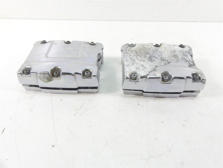 2002 Harley Softail FXSTDI Deuce Chrome Rocker Arm Box Cover Set 17543-99 {{ shop.shopifyCountryName }} - Mototech271