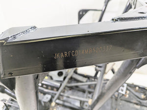 2021 Kawasaki Teryx KRX KRF 1000 Straight Main Frame Chassis With Clean Texas Title - READ