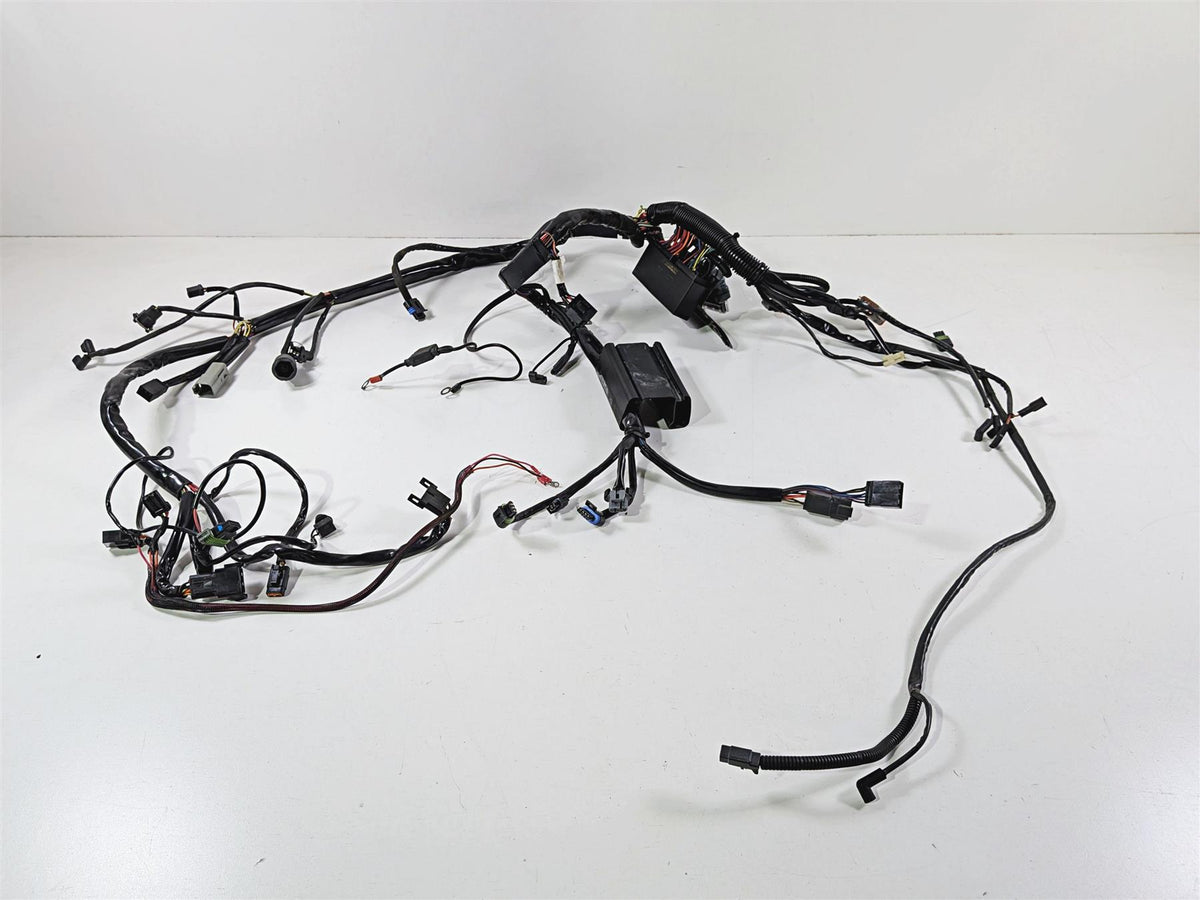 2005 Harley Softail FLSTFSE CVO Fat Boy Wiring Harness Loom - No Cuts 70431-04A-Mototech271