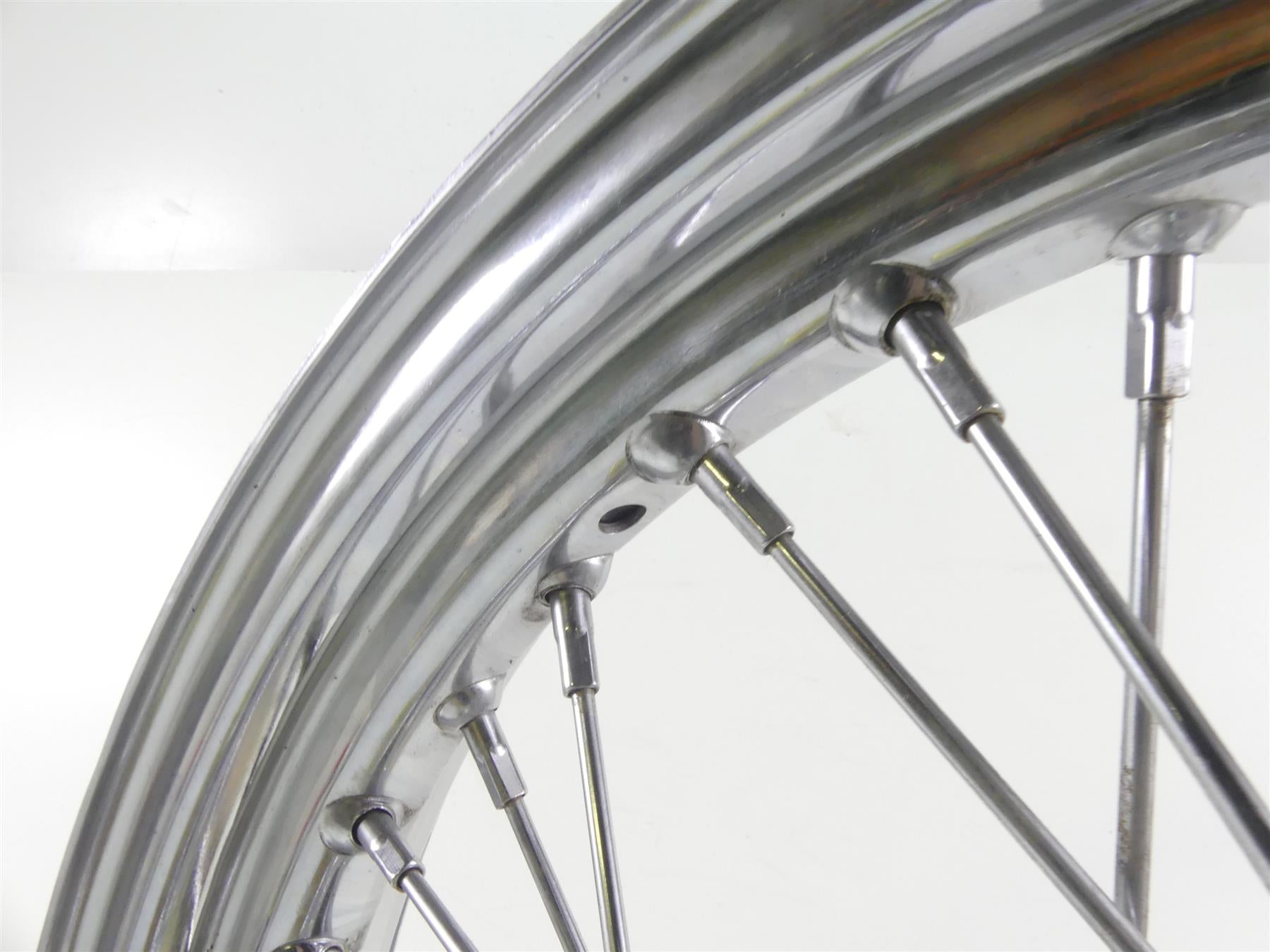 1978 Harley XLH1000 Sportster Ironhead Front Dual Disc Spoke Wheel 43341-78 {{ shop.shopifyCountryName }} - Mototech271