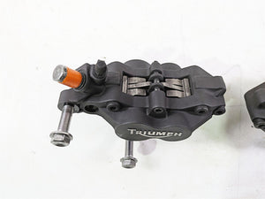 2013 Triumph Tiger 1215 Explorer Front Brake Caliper Abs Set T2020955 T2020965