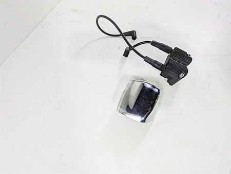 2004 Harley Softail FXSTDI Deuce Ignition Coil & Wires & Chrome Cover 31743-01 {{ shop.shopifyCountryName }} - Mototech271