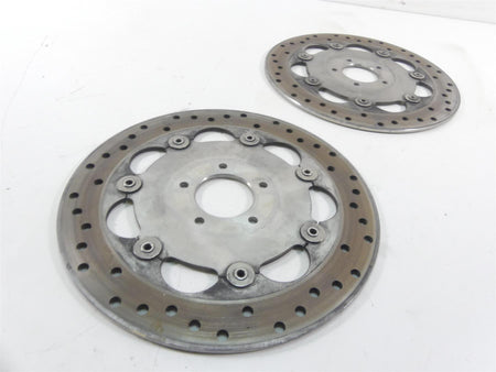 2014 Harley Dyna FXDF Fat Bob Front Brake Rotor Disc Set 46717-10 {{ shop.shopifyCountryName }} - Mototech271
